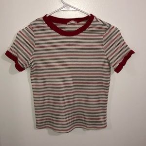 striped t-shirt